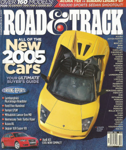 ROAD & TRACK 2004 OCT - A3 SPORTBACK, RYAN NEWMAN